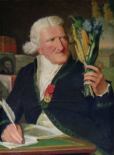Portrait of Antoine Augustin Parmentier (1737-1813) by Francois Dumont